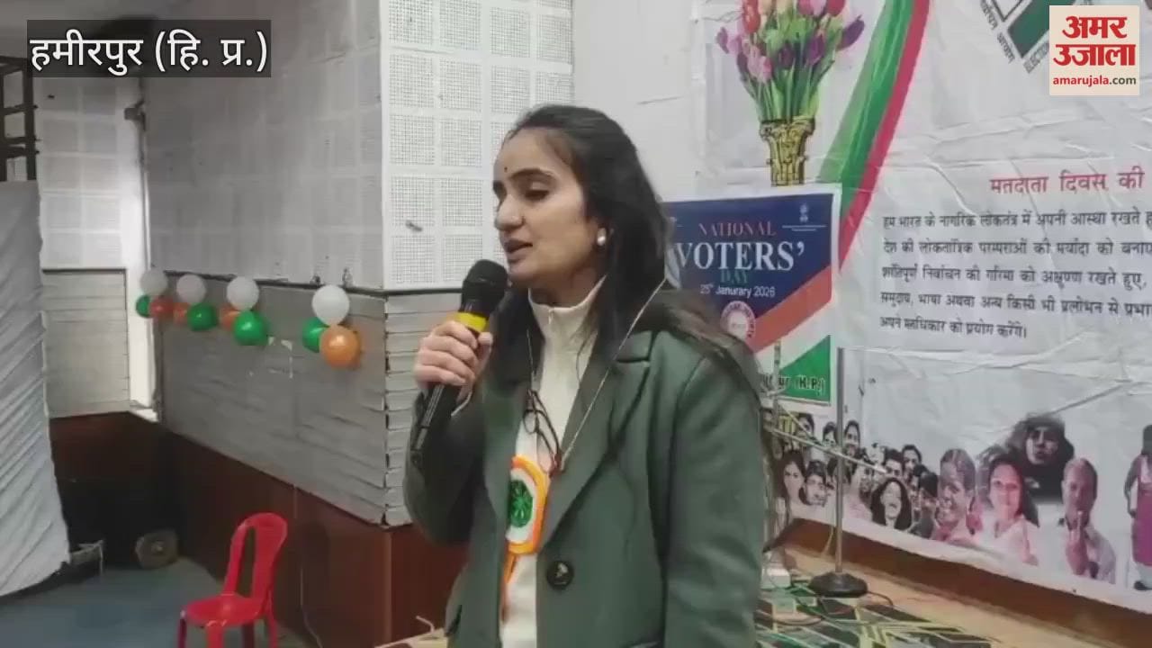 Hamirpur Gandharva Rathore said - Voting keeps democracy alive