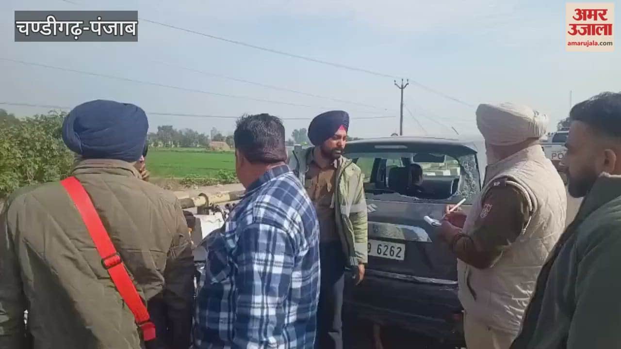 motorcyclist was injured in a road accident on the Phagwara-Jalandhar highway