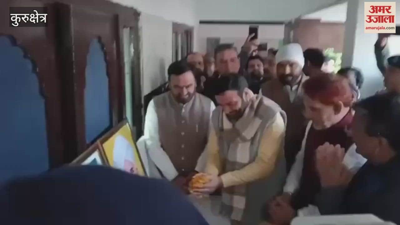 Chief Minister arrived at the Saraswati Mahotsav in Kurukshetra and inaugurated and laid the foundation stone for 26 projects