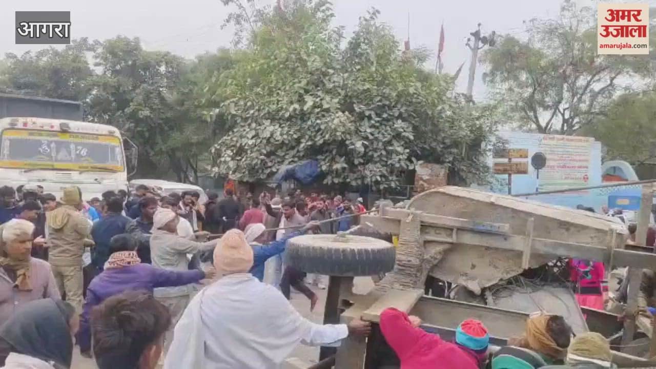 Out-of-Control Car Collides with Container at Jaunai Turn