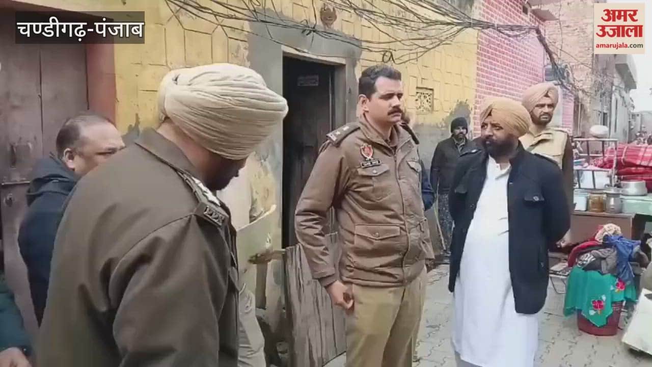 illegal property demolished of drug trafficker in Moga