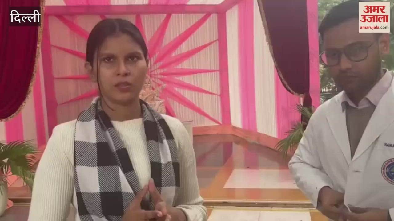 Students decorated grand Saraswati Puja pandal in RML Hospital in Delhi