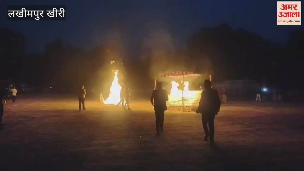 Blackout mock drill Teams rushed into action as the attack siren sounded in lakhimpur kheri