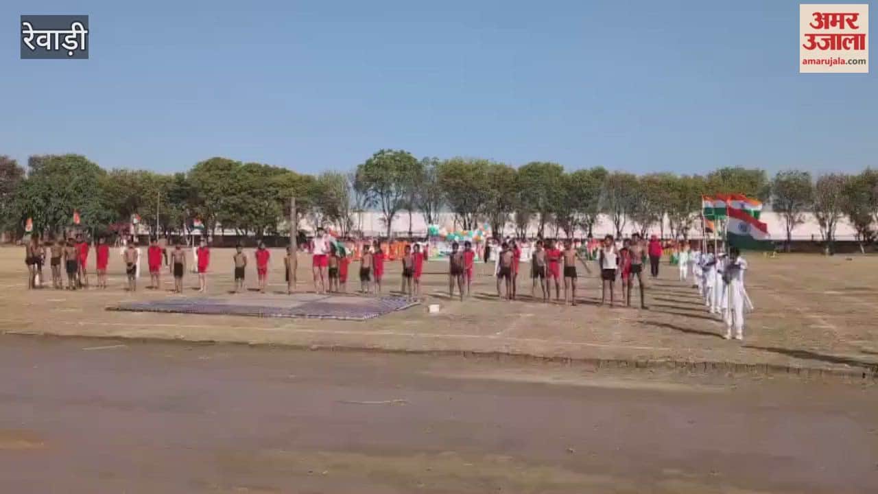 full dress rehearsal was held in Rewari in preparation for the Republic Day celebrations