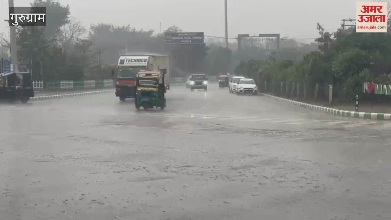 rain in Manesar has led to a significant drop in temperature in the area