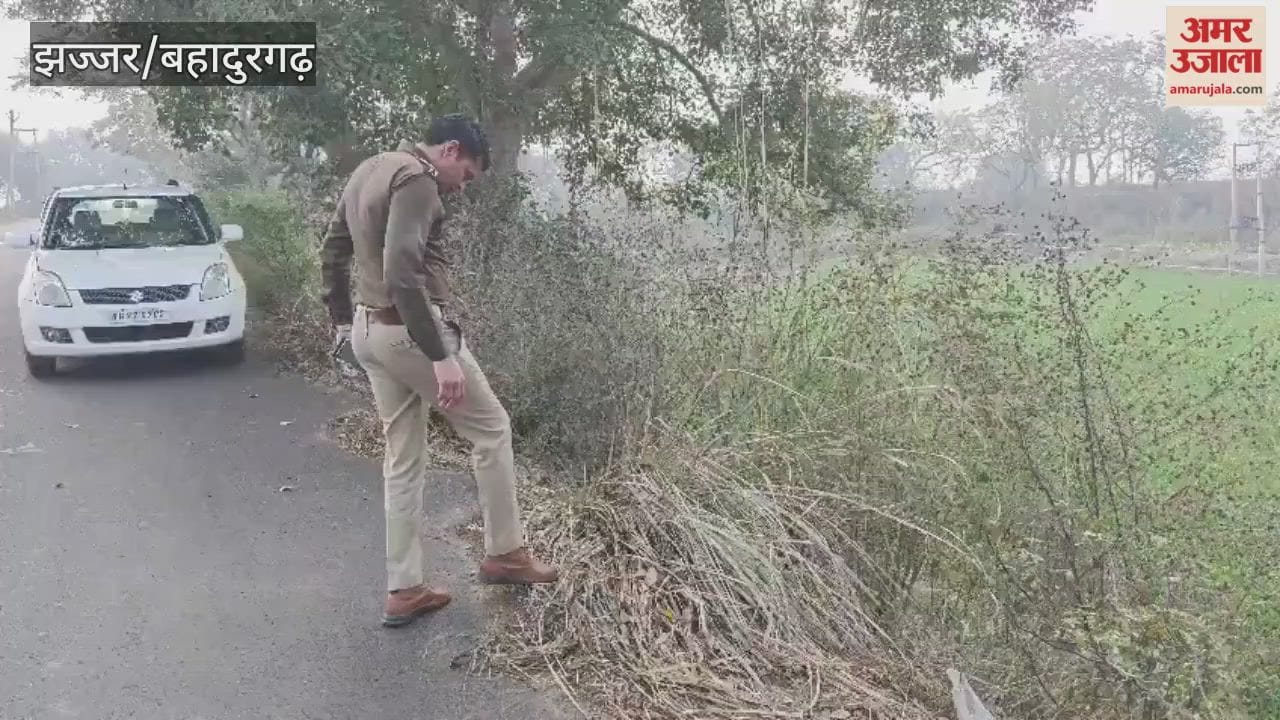 In Jhajjar, miscreants robbed a family travelling in a car late at night.