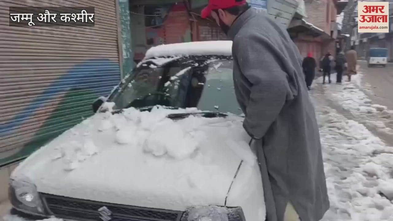 Srinagar-Ladakh National Highway closed due to snowfall in Ganderbal