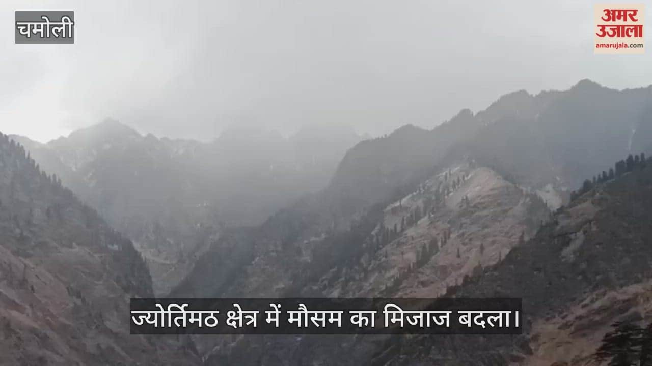 Snowfall in the high-altitude areas of Jyotirmath Chamoli News