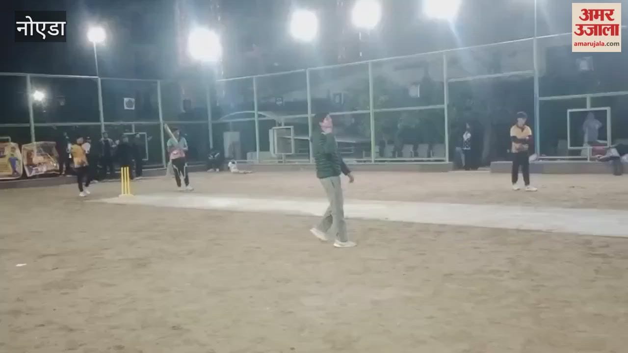 two-day cricket league concluded in a society in Noida