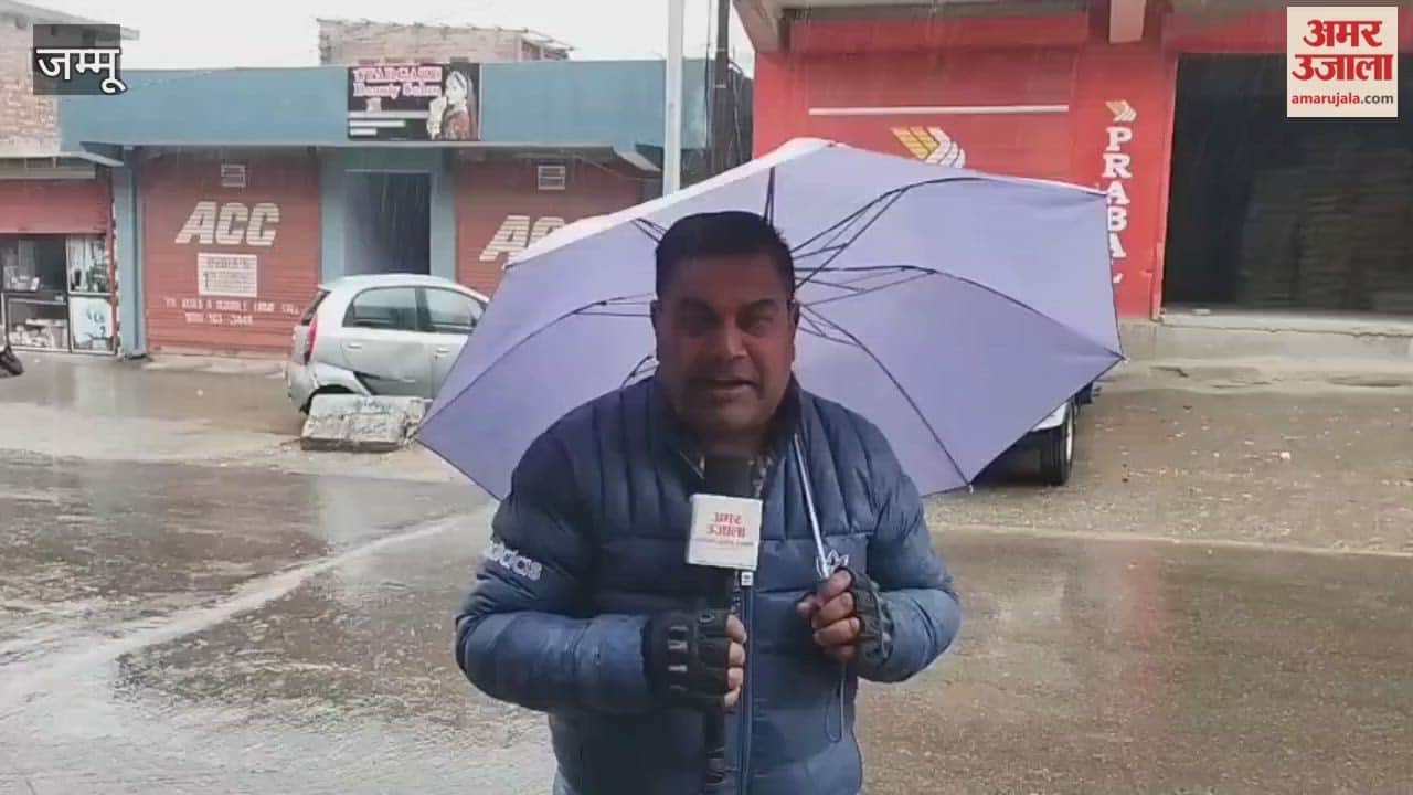 Snowfall again in Patnitop, rain and cold in the plains increased the problems