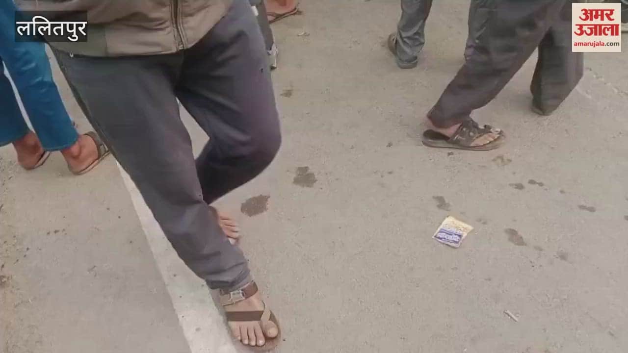 In Lalitpur, a speeding car with MLA written on it ran over twenty-two passengers, killing one; angry villagers created a ruckus.