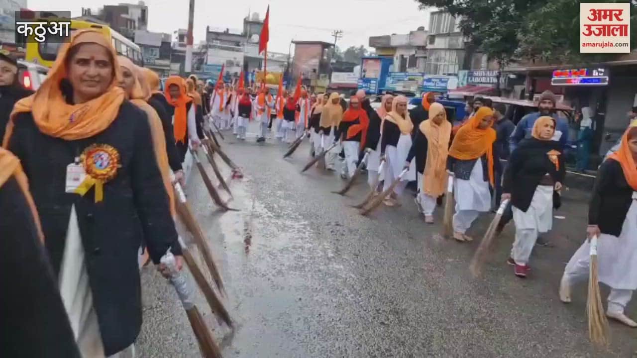 A grand procession, full of devotion and joy