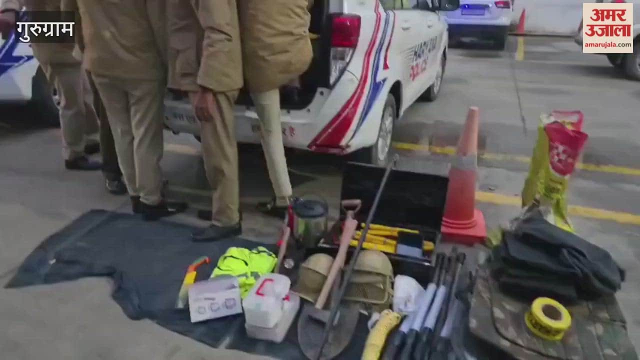 Police Commissioner inspects ERV vehicles in Gurugram