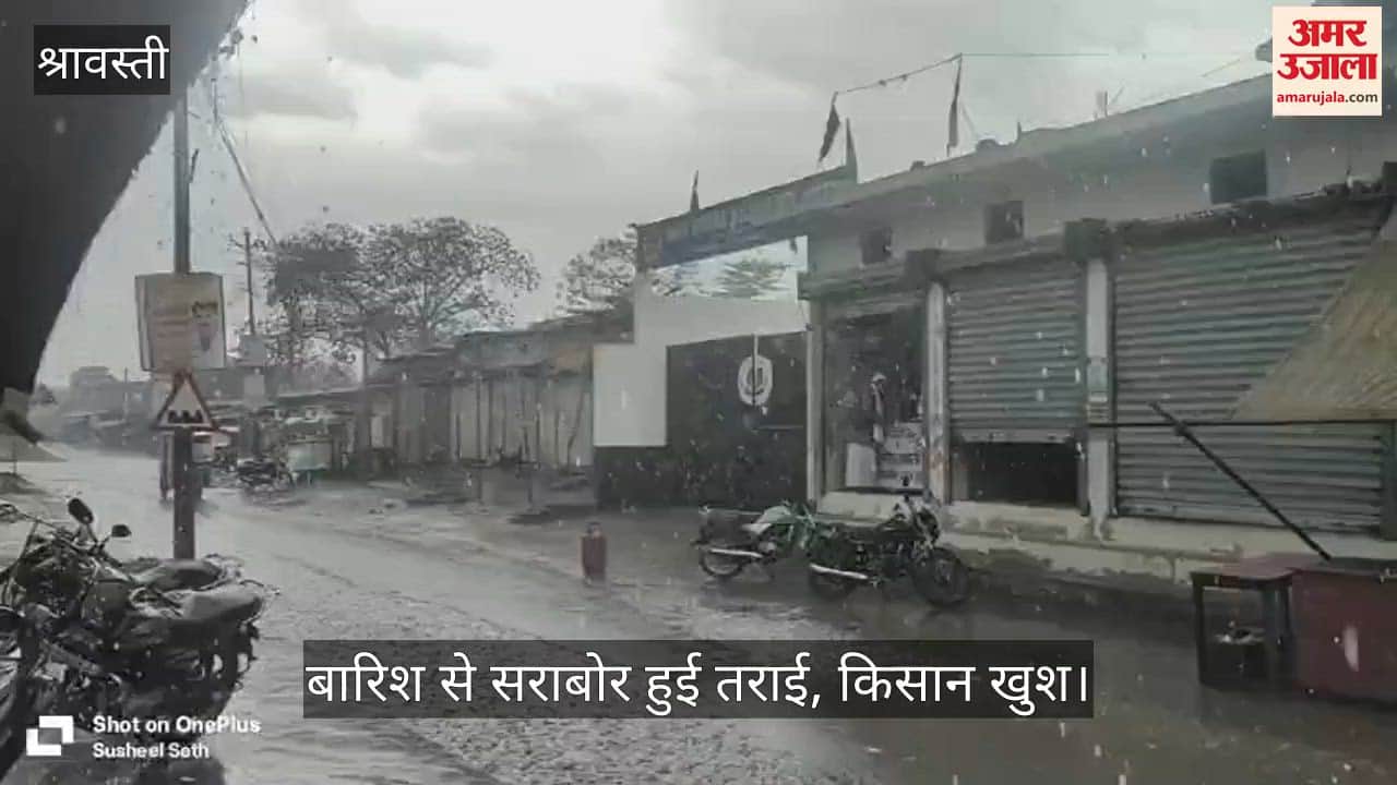 VIDEO: मौसम की उठापटक का दौर लगातार जारी, बारिश से सराबोर हुई तराई, किसान खुश