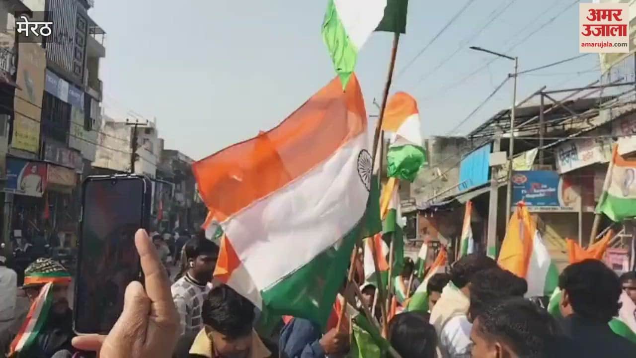 Meerut: Tricolor rally taken out in Lavad