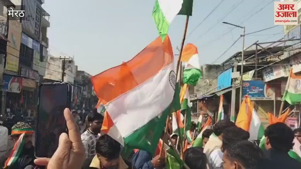 Meerut: Tricolor rally taken out in Lavad