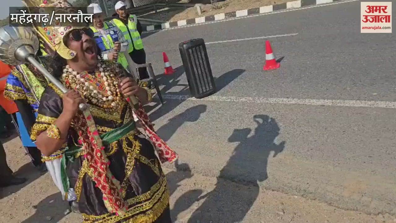 Villagers were made aware of traffic rules.