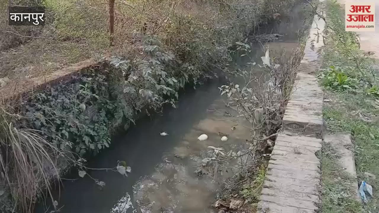 Kanpur: Open drain along the roadside inviting accidents