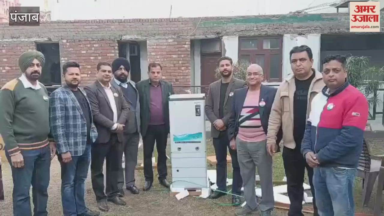 The badminton court at Phagwara City Club has received a water cooler.