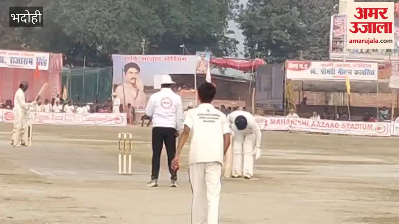 State-level cricket Master Academy and Jharkhand win in bhadohi