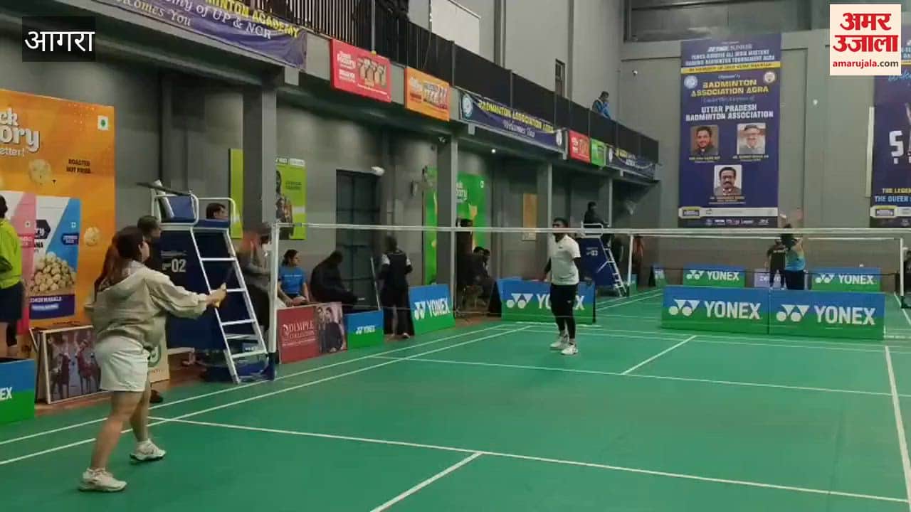 All India Masters Ranking Badminton Tournament was held in Agra
