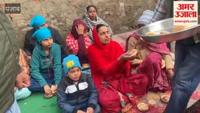 morning procession by Shri Guru Ravidas Samaj Sudhar Sabha in Phagwara