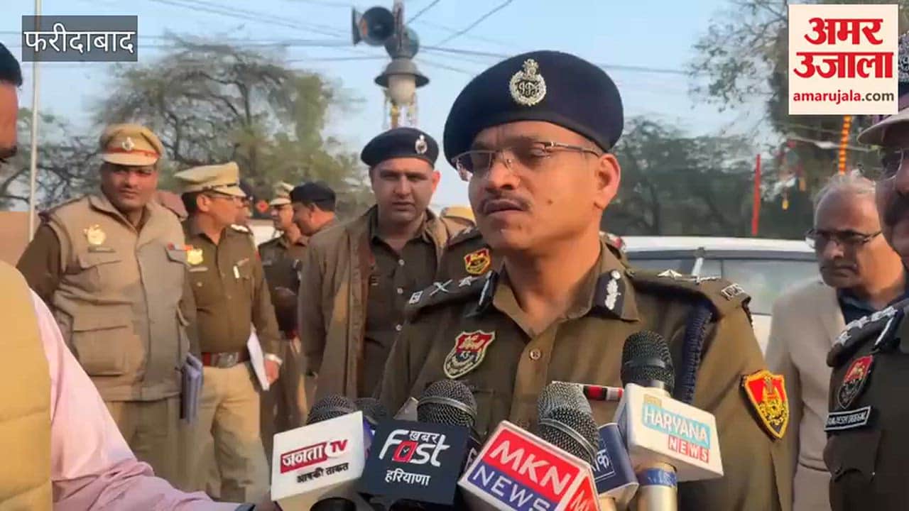 Strict security arrangements are in place at the Surajkund Fair