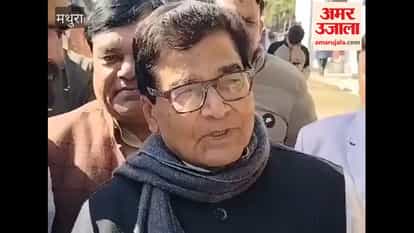 Ramgopal Yadav who arrived in Govardhan targeted BJP