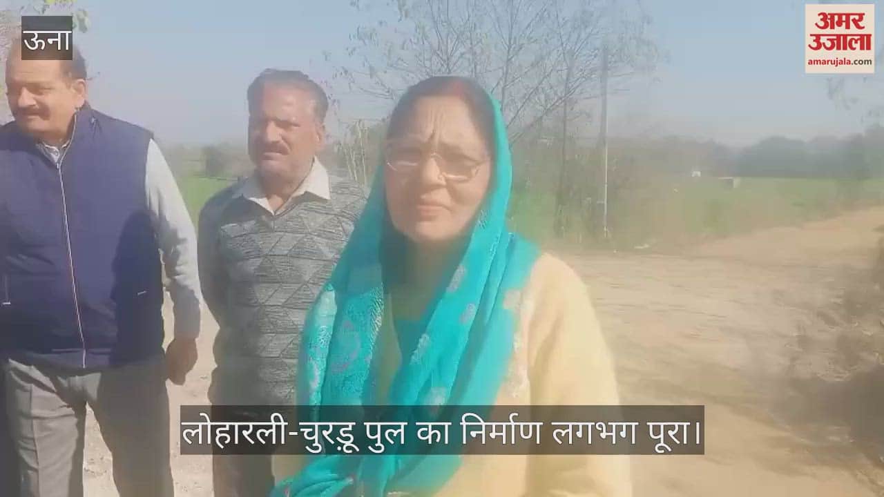 Loharli-Churadu bridge construction is almost complete, but road connectivity work is stalled due to a land dispute.