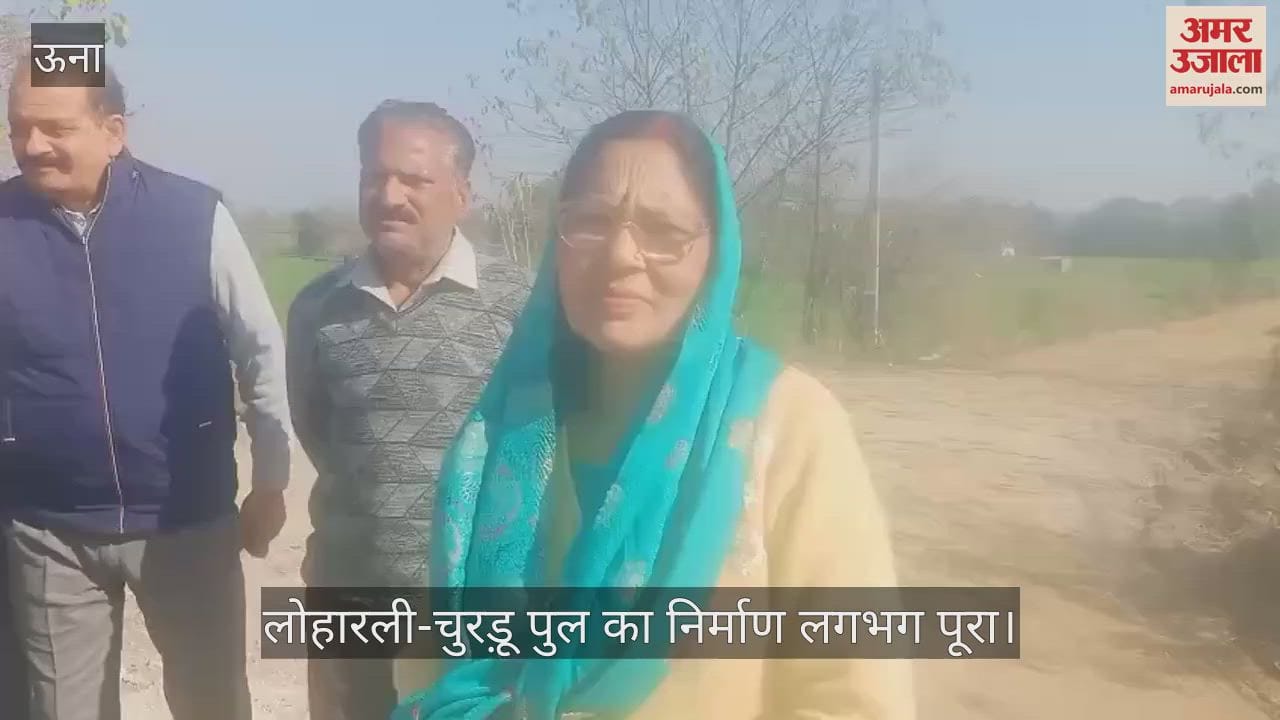 Loharli-Churadu bridge construction is almost complete, but road connectivity work is stalled due to a land dispute.