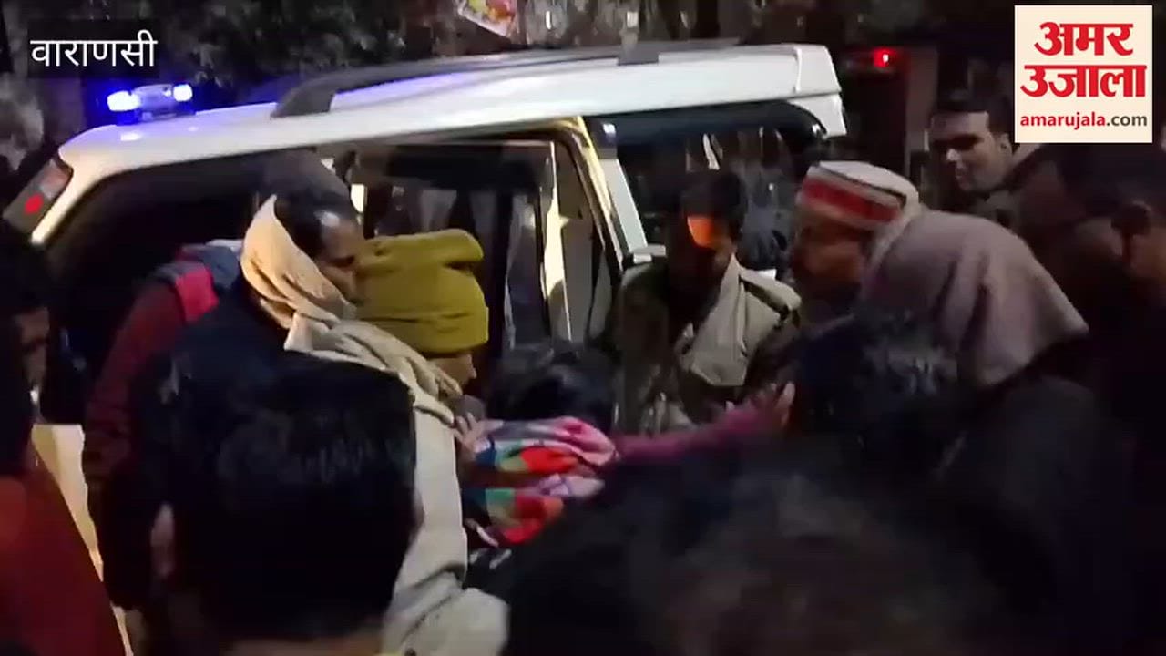car with police written on it hit woman