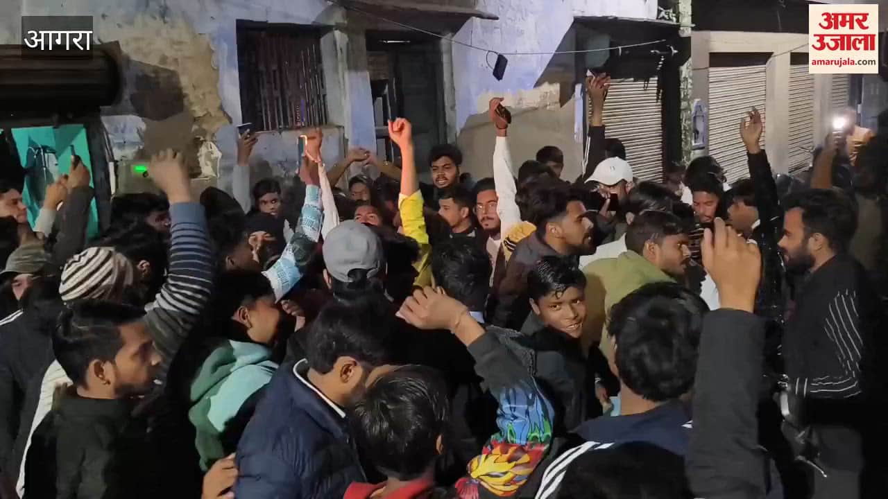 ruckus after pieces of meat were found outside ABVP office