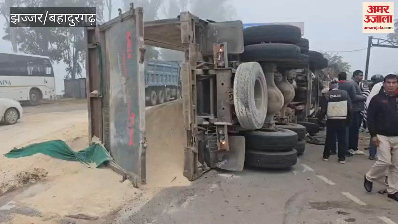 minor girl died tragic death after being crushed under a truck in Jhajjar; the driver fled scene