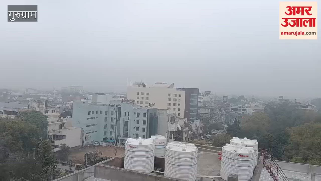 Temperature drops due to lack of sunshine in Gurugram