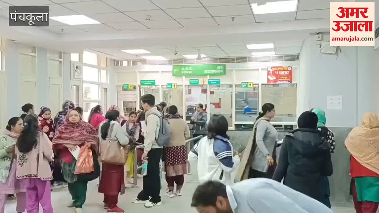 Patients inconvenienced at Panchkula civil hospital due to server outage.
