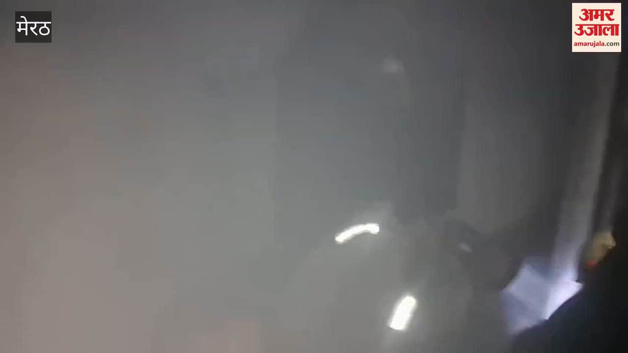 Meerut: A massive fire broke out in the Sotiganj area; several fire engines have reached the spot