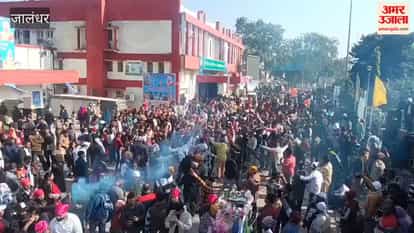 train departed from Dera Sachkhand Ballan, Jalandhar for Guru Ravidas Dham in Varanasi