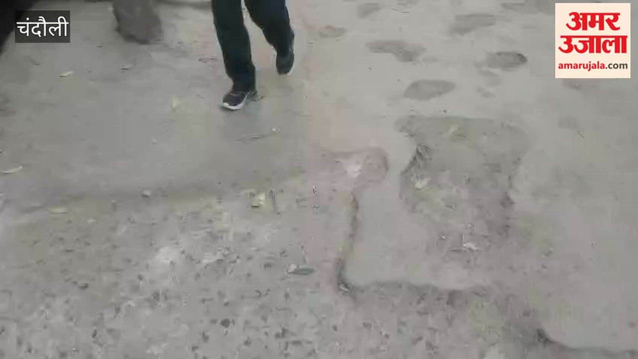 For first time in eight years 64 roads lanes drains constructed in chandauli