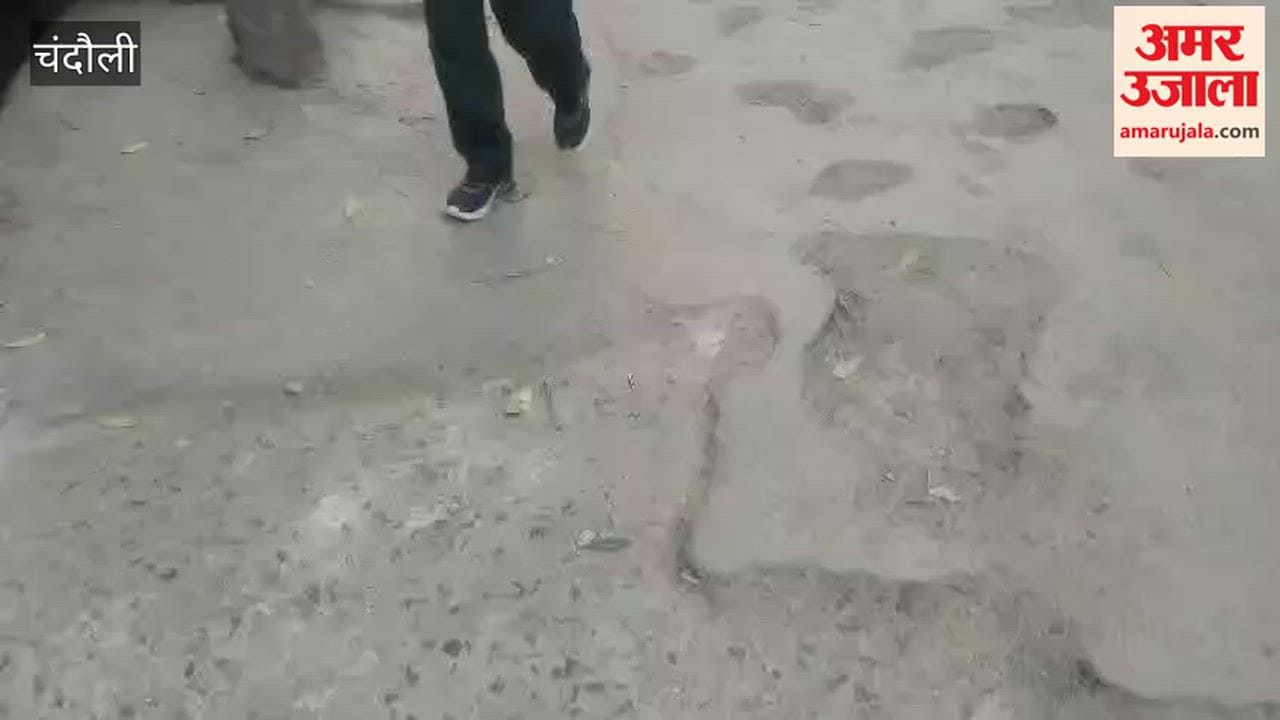 For first time in eight years 64 roads lanes drains constructed in chandauli