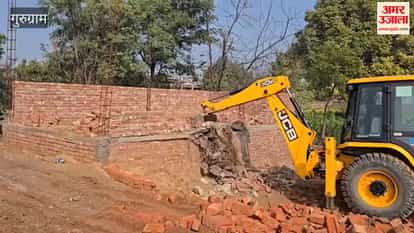 Gurugram strict stance against illegal colonies, demolition drives  in Farrukhnagar Sohna and Sector-50