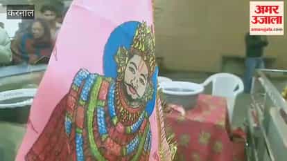 Crowd of devotees gathered at Khatu Shyam Temple