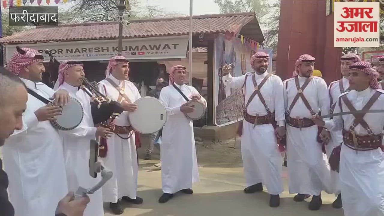 Artists from India and abroad gave spectacular performances at the Surajkund Mela