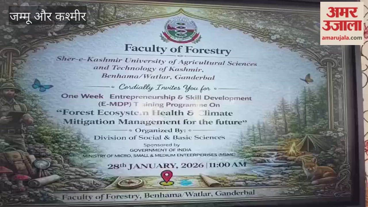 The Faculty of Forestry, Division of Social and Basic Sciences, SKUAST-K