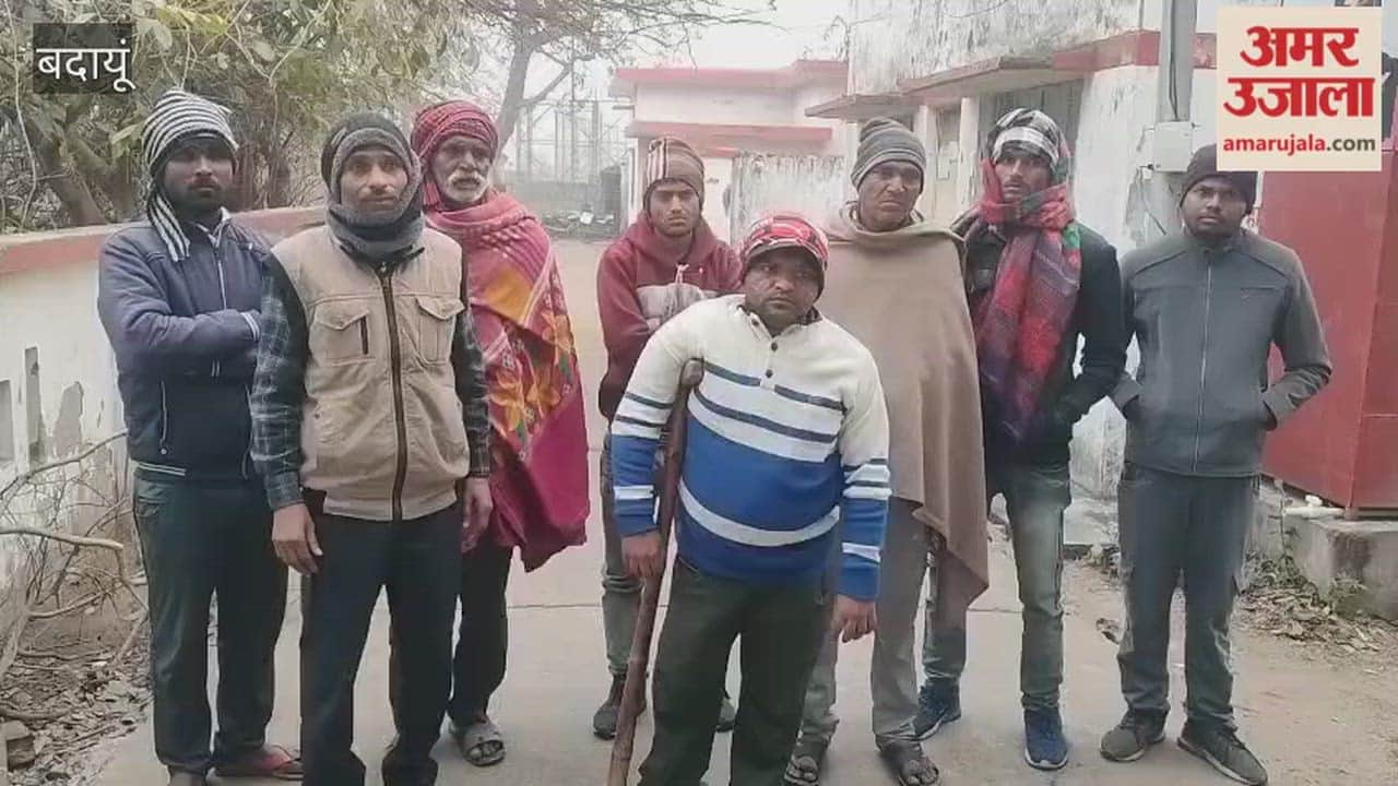 villager died after being hit by a tractor in budaun