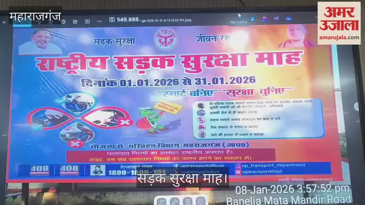 National Road Safety Month launched
