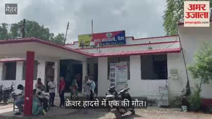 Maihar News: Truck owner dies after being hit by a tipper truck.