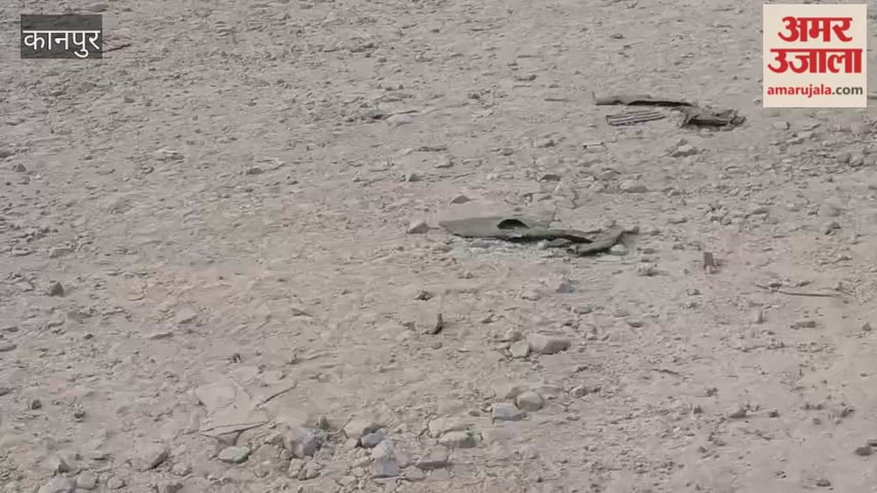 Kanpur: Dilapidated condition of the road leading to Panki Logistics Park