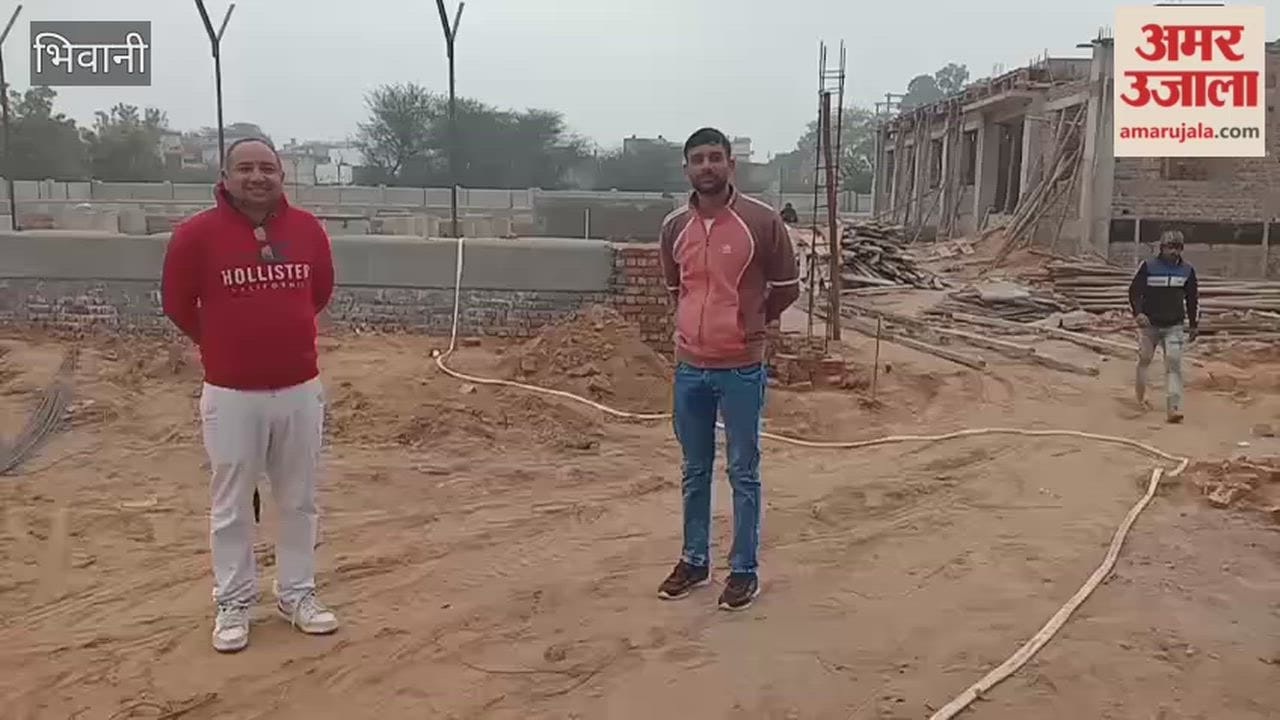 Construction work of 33 KV substation in Loharu is in full swing