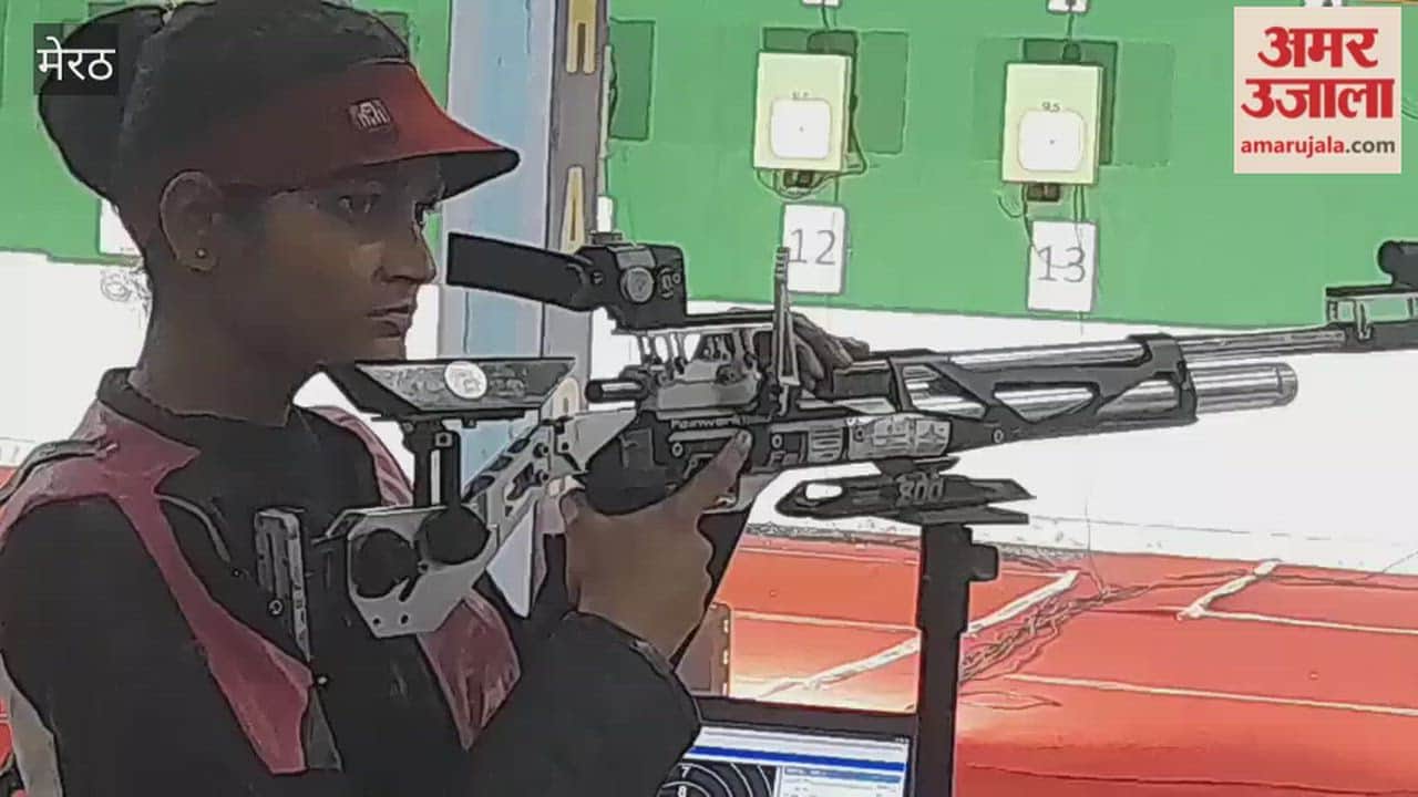 Meerut: The All India Inter-University Shooting Competition was organized at Subharti University