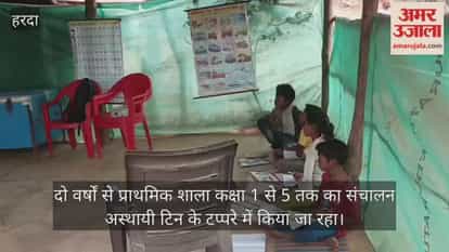 Tribal children forced to study in tin sheds, government school without building for two years